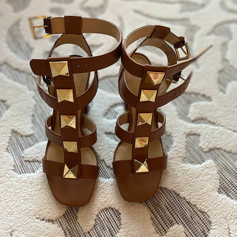 Michel Kors Wren Rockstudded Sandals